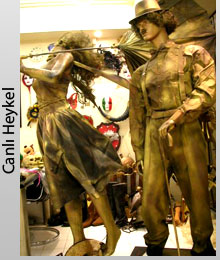 Canlı Heykel